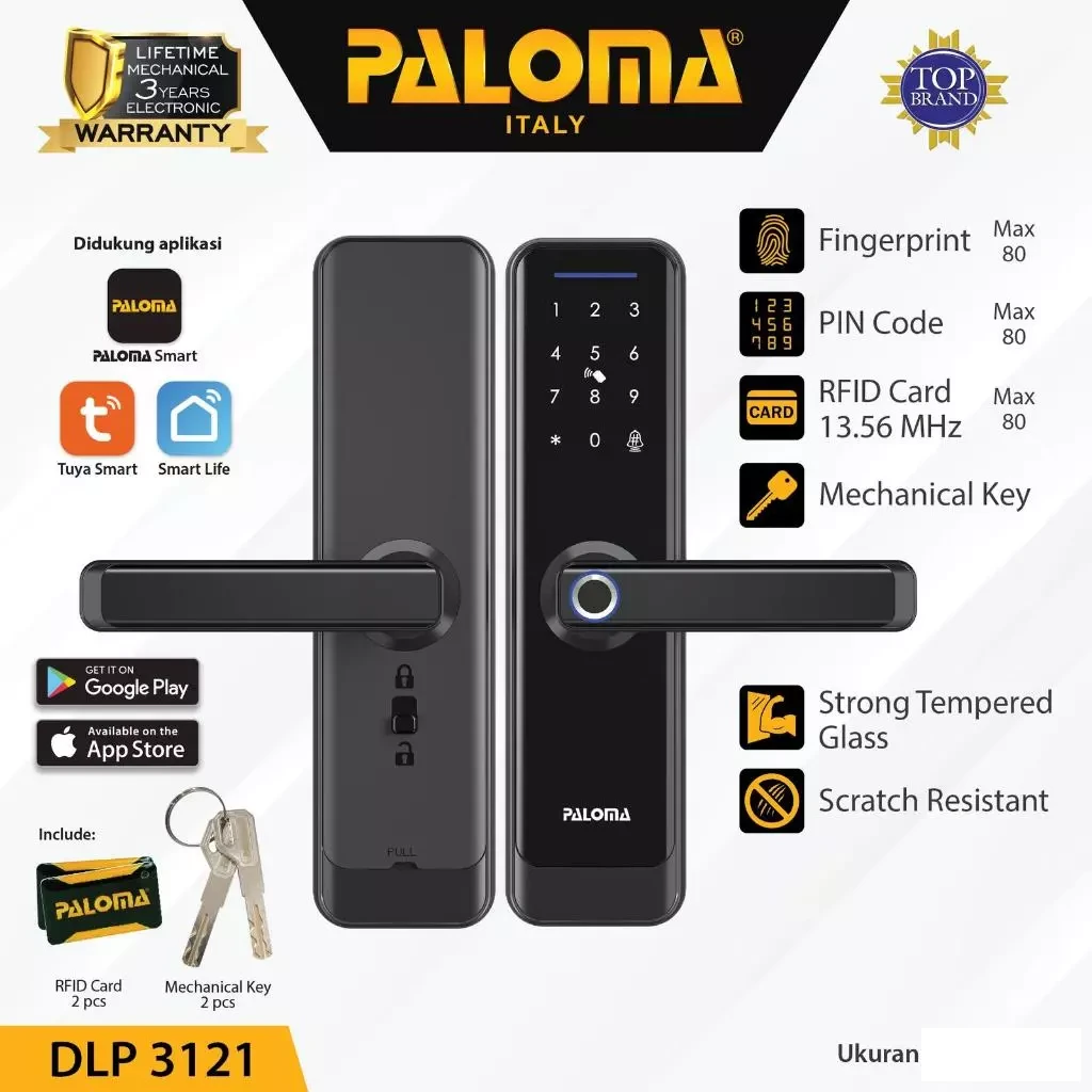 Maksimalkan Keamanan dan Kenyamanan Rumah dengan Smart Digital Lock PALOMA DLP 3121