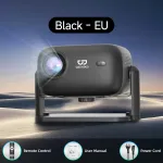 Goojodoq Proyektor Profesional Android 4k Wifi Full Hd 1080p 15500lm Suporta Android Sincronizando a Tela do Smartphone Home