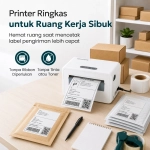 Printer Thermal Label & Resi | USB + Bluetooth - gambar produk 3