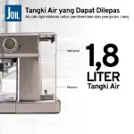 Joil Pressio Origin Mesin Kopi Espresso Machine 58mm Coffee Maker Rumahan - EP1 - gambar produk 3