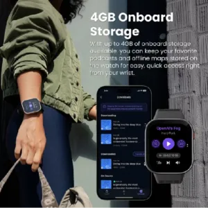 Amazfit BIP Max Smartwatch | GPS Sport Watch | Baterai 21 Hari | AMOLED Display | Waterproof 5 ATM | 140+ Sports Modes