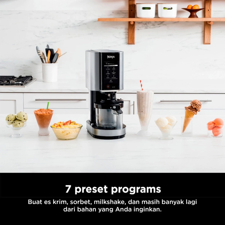 Ninja Creami 7-in-1 Ice Cream Maker - gambar produk 3